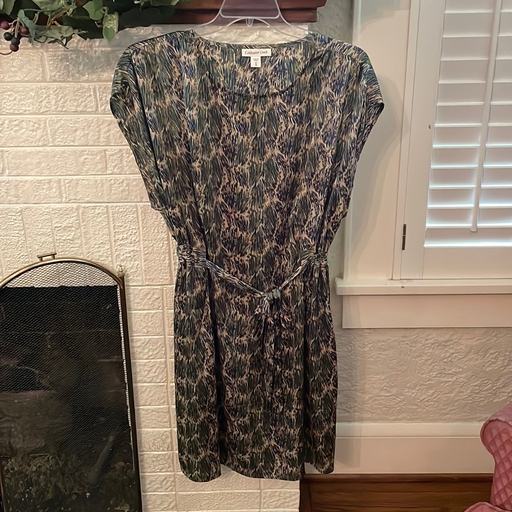 Great Dress for Spring/Summer. Cap sleeve , size 1X from Coldwater Creek.